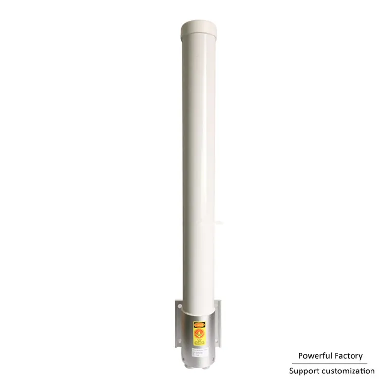 Outdoor WIFI 2.4Ghz 5Ghz 12dBi 2x2 Mimo Omnidirectional Fiberglass Panel Antenna With Enclosure N Female