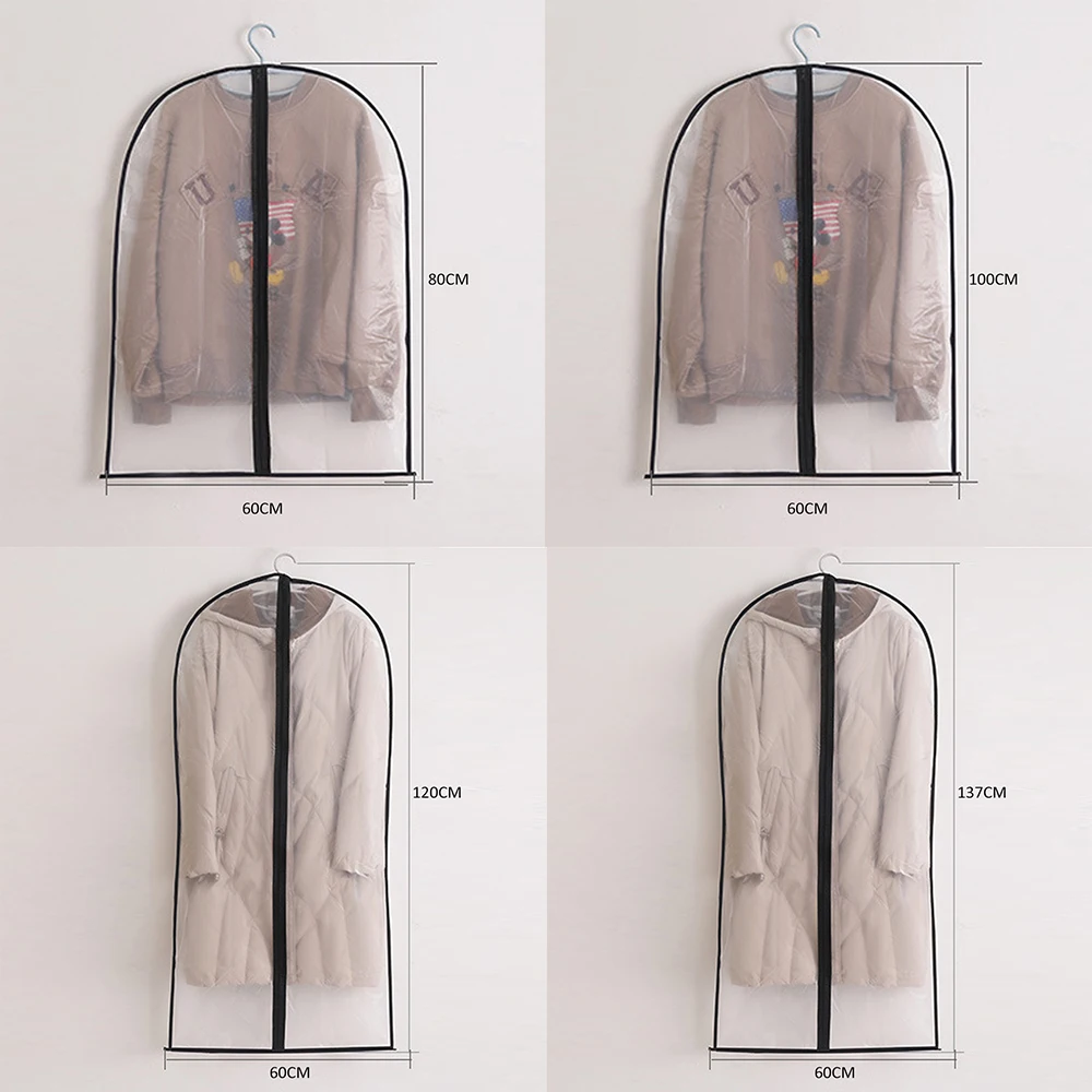 Пылезащитные Чехлы Hoomall прозрачное платье одежда пальто чехол для одежды дома на