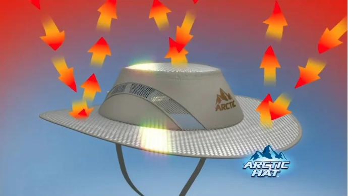 Защитная шапка для льда Arctic Cap Солнцезащитная ведро с гидроохлаждением