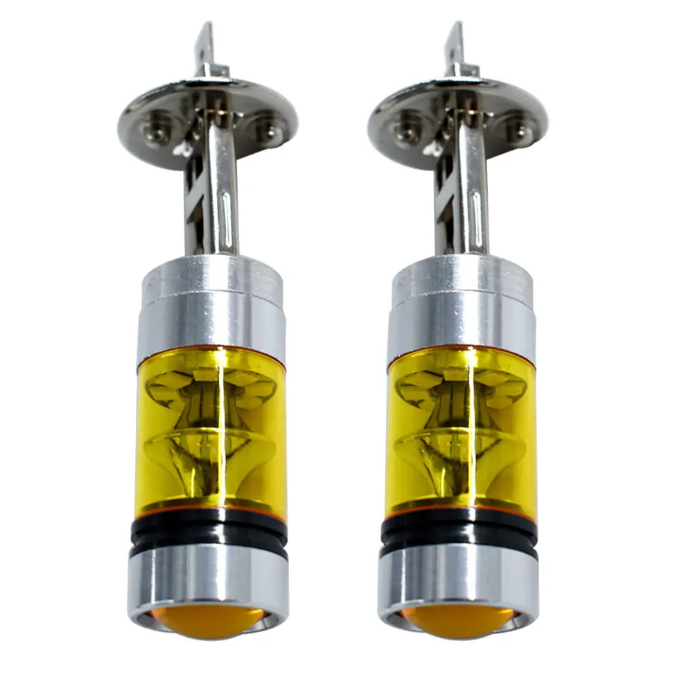 2 шт. светодиодсветодиодный противотумансветильник лампы H1 4300K 100W | Автомобили и