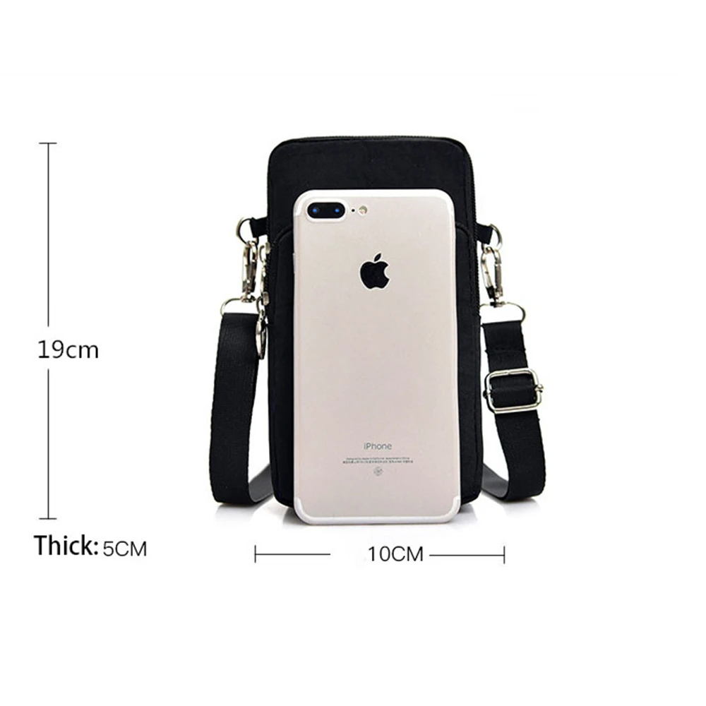 universal print phone bag for samsung iphone huawei xiaomi wallet case outdoor arm shoulder cover phone pouch pocket free global shipping