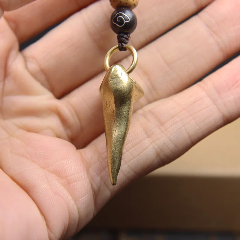 Брелок для ключей в стиле панк ретро латунь мужской череп смерти креативный