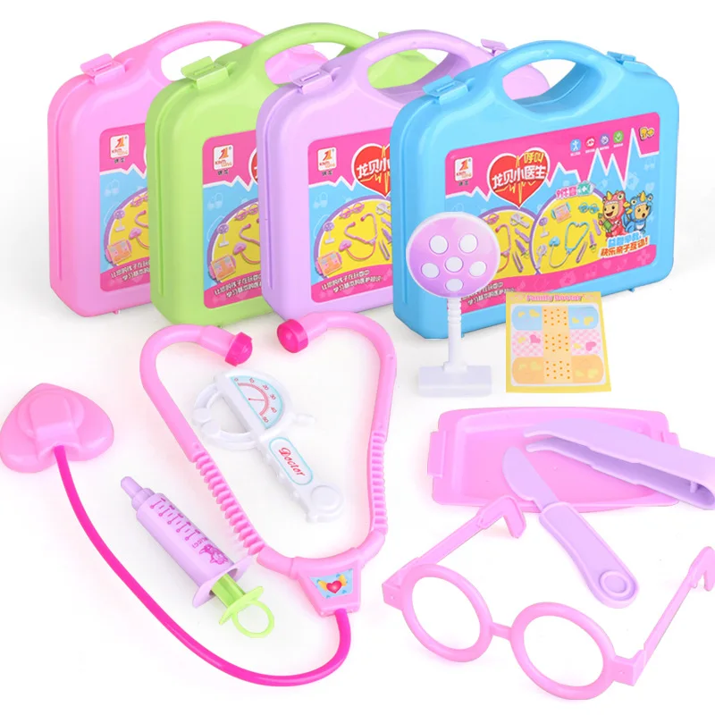 1 Случайная Доставка детских игрушек докторов 10 шт. в комплекте портативная