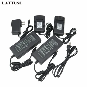 Адаптер питания для светодиодной ленты, источник питания 110 В переменного тока в 12 В постоянного тока, 12 Вольт, трансформатор для освещения стандарта ЕС, США, 1 А, 2 А, 3 А, 5 А, 6 А