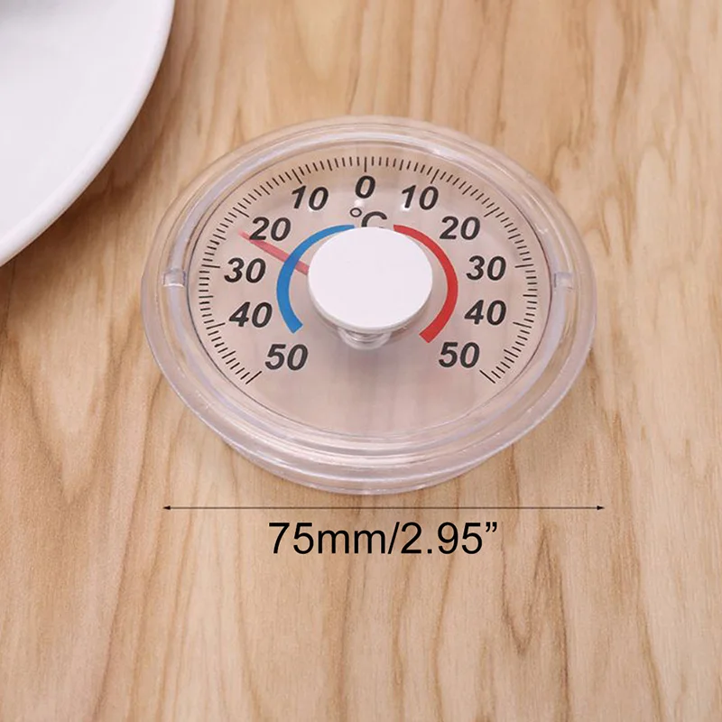 Round Plastic Door and Window Thermometer Pointer Type Outdoor | Инструменты