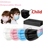 Детская одноразовая трехслойная маска для детей