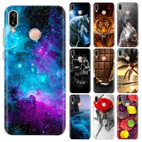for huawei p20 lite case soft tpu silicon back phone cover on for huawei p20 pro bumper p 20 funda painting cartoon phone case