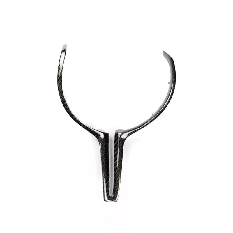 Внутренняя накладка на руль автомобиля отделка из настоящего углеродного