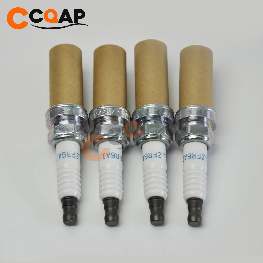 4x MN158596 LZFR6AI Иридиевые свечи зажигания для Mitsubishi Eclipse Galant 04-12 2.4L | Автомобили и