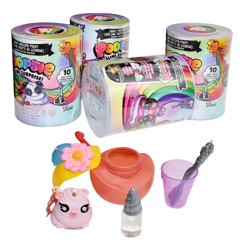 Poopsie Slime Единорог Плюется слизи кукла игрушки одежда мягкие игрушки животных хобби игрушка для снятия стресса
