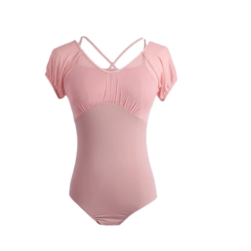 

Женская тренировочная форма для танцев, Базовая тренировочная одежда для балета, женское гимнастическое балетное платье для взрослых, худо...