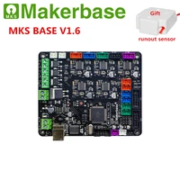 mks base v1 6 3d printer motherboard integrated circuit card compatible ramps mega 2560 marlin board electronic diy accessories