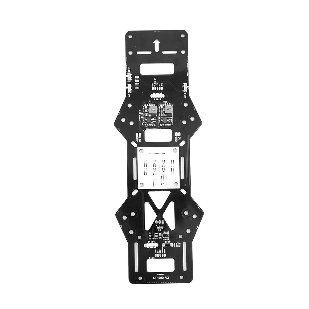Лидер продаж! 5 В/12 В встроенный BEC светодиодный распределитель питания PDB плата FPV