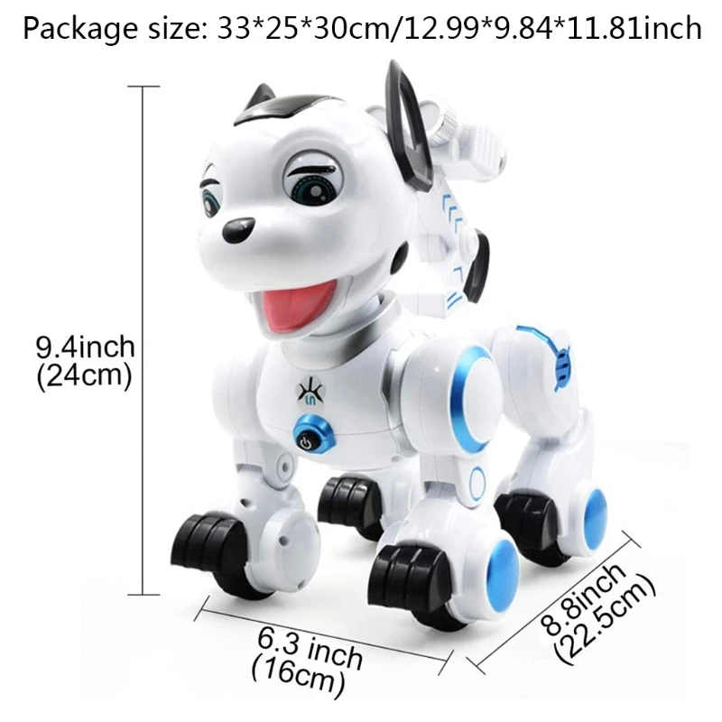 

Remote Control Robotic Dog RC Interactive Intelligent Walking Dancing Programmable Robot Puppy Toys Electronic Pets with