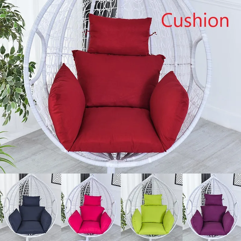 

Hanging Basket Cushion Swing Seat Removable Thicken Hanging Egg Chair Hammock Cradle Cushion Outdoor Back Cushion B1