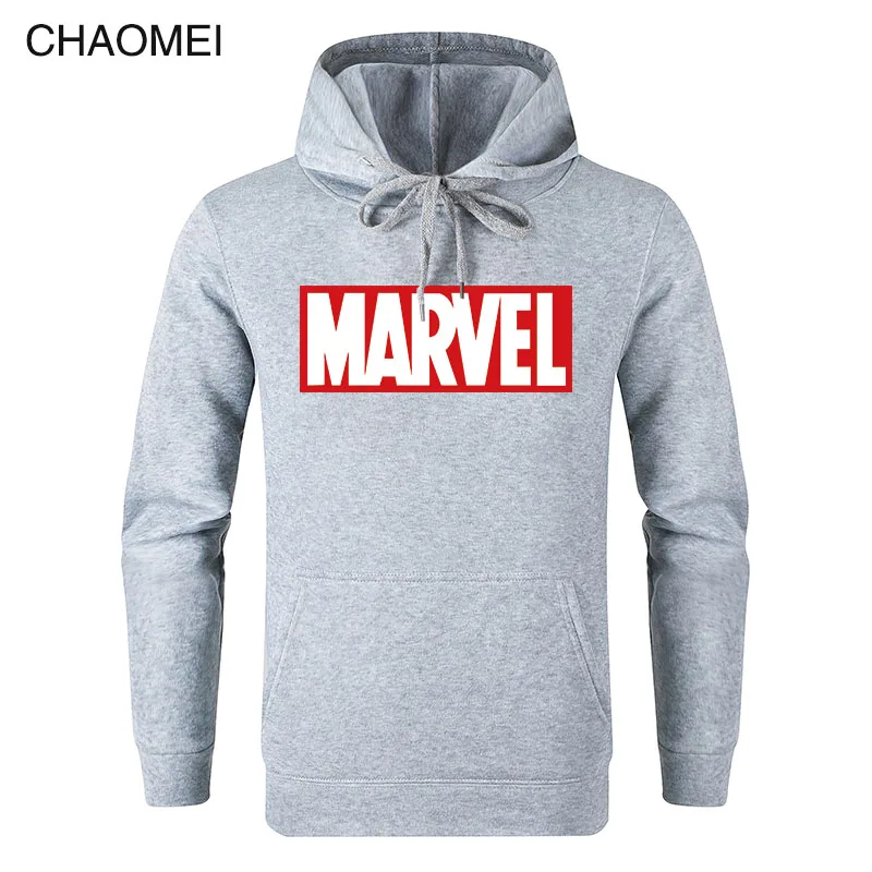 Кофты с капюшоном "Marvel" Новая мода мужской, с длинными рукавами Повседневная мужская Толстовка Marvel Мужские Женские топы классные пуловеры толстовка C117