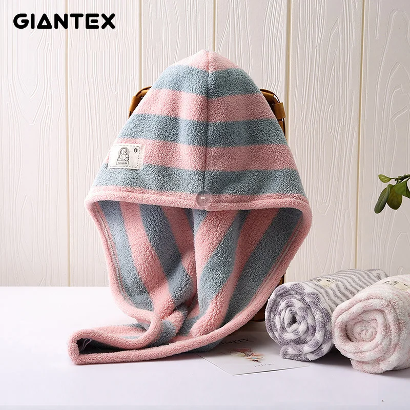 GIANTEX женские полотенца для ванной комнаты из микрофибры полотенце для волос банное полотенце s для взрослых toallas servitte de bain recznik handdoeken
