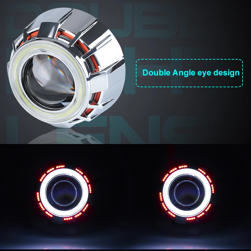 2 шт. 5 дюймов универсальный би ксеноновых фар Высокопрочная конструкция линзы