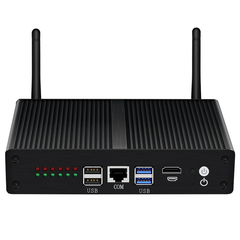 Брандмауэр прибор Intel Core i3 5010U Мини ПК 6x гигабитный Ethernet HDMI Поддержка WiFi 4G LTE Pfsense