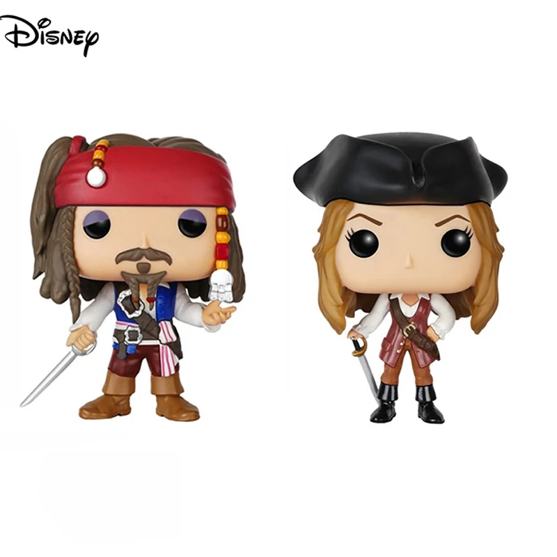Фигурка из серии Пираты Карибского моря Disney Коллекционная модель капитана Джека