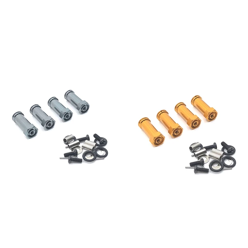 

12 мм алюминиевое колесо, шестигранные адаптеры, длинный удлинитель 30 мм, детали для преобразования радиоуправляемых автомобилей для 1/12 Wltoys ...