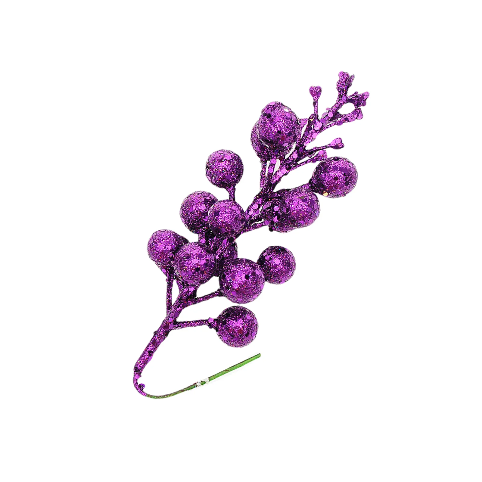 

3pcs Lifelike Artificial Foam Fruit Holiday Simulated Home With Glitter Lovely Festival Christmas Tree Decoration DIY Craft Work