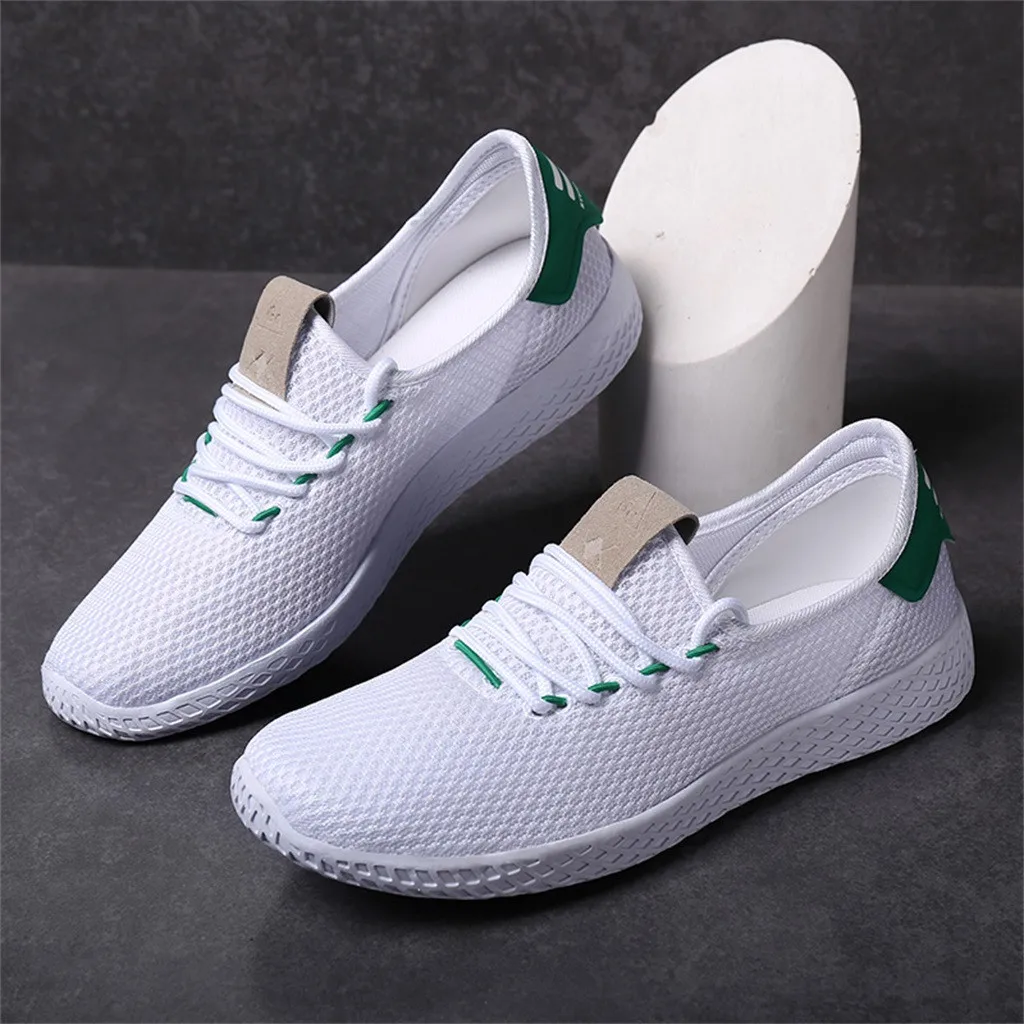 

Fashion Outdoor Men Sneakers High Quality Casual Breathable Sports Shoes Mesh Soft Jogging Tennis Men Breathable Running Sneaker