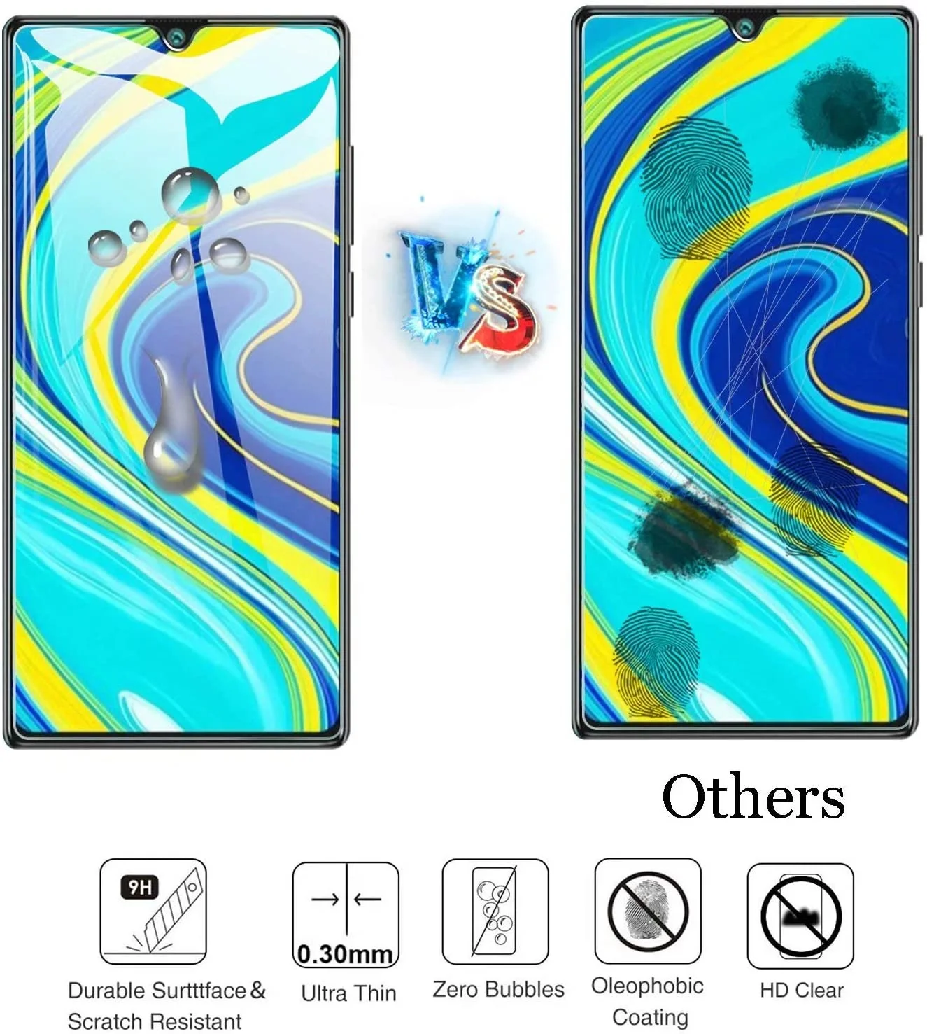 Закаленное стекло для Cubot P40 защитная пленка экрана ультратонкая Защитная