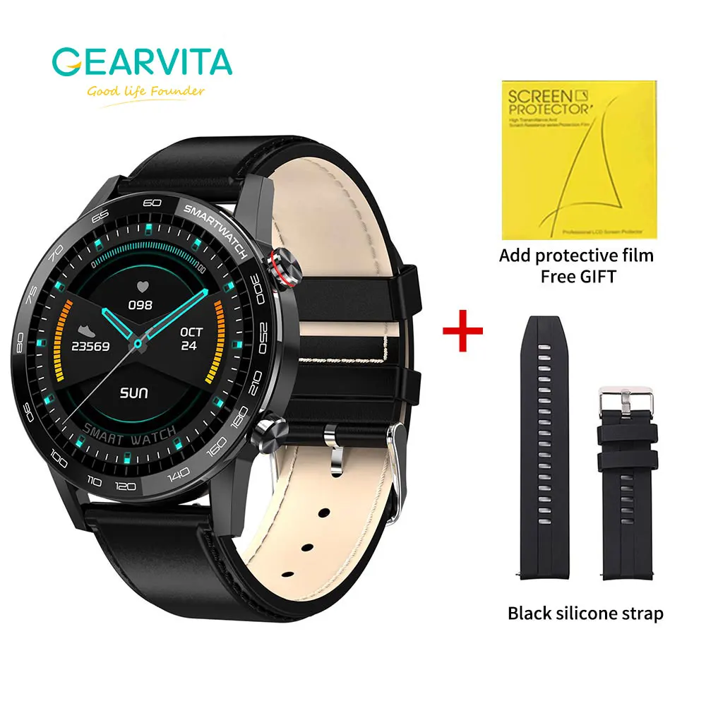 

Смарт-часы Gearvita L16, 360 х360ips, водостойкие, IP68