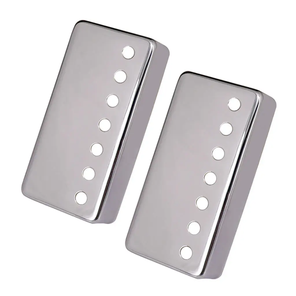 

2pcs 7 Holes Brass Pickup Covers for Replacement Parts