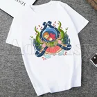 Футболка женская с принтом в стиле 90-х, с коротким рукавом