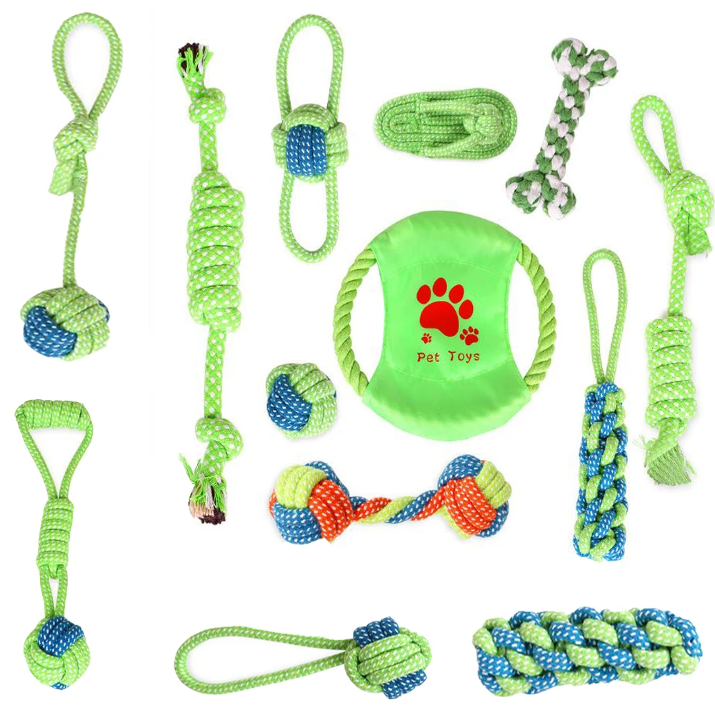 Игрушка для собаки безопасный новый Хлопковый Канат жевательная игрушка собак