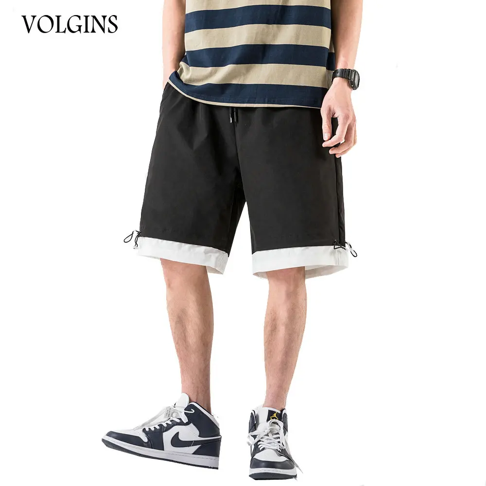 

Шорты пляжные до колен для мужчин и женщин, повседневные свободные прямые шорты в стиле хип-хоп, уличная одежда, большие размеры, на лето