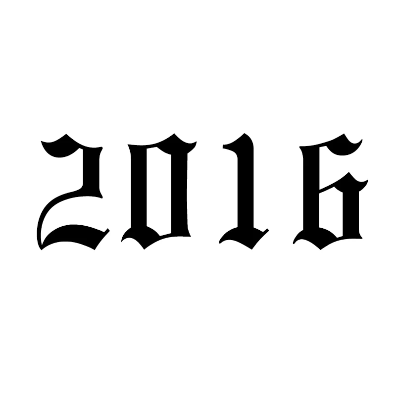 2016 Кольца для мужчин и женщин из нержавеющей стали с номером года на заказ, розовое золото, серебро, открытое мужское женское кольцо, модное обручальное свадебное ювелирное изделие - Цвет основного камня: 2016