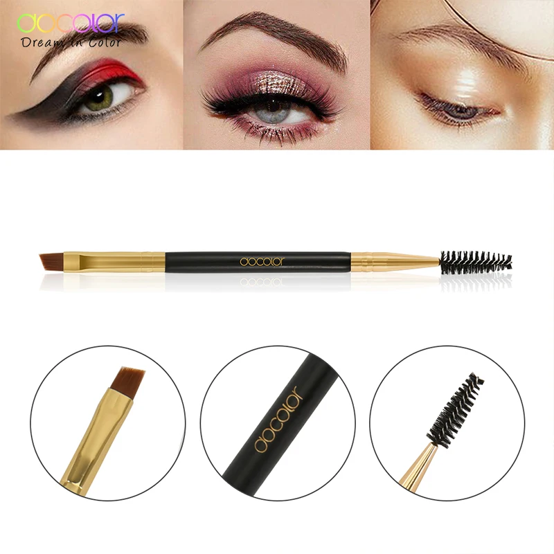 Docolor кисточки для нанесения теней набор Pro Gold Eye растушевывание теней кисти для макияжа мягкие синтетические волосы для красоты