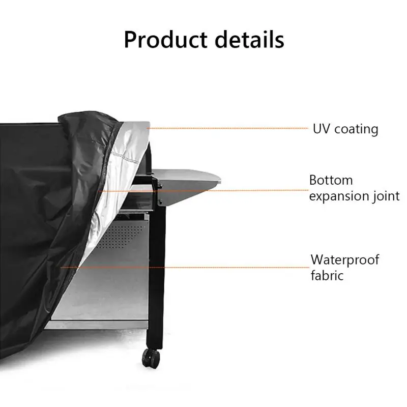 barbecue grill cover rain protective waterproof heavy bbq gas dust weather resistant anti uv electric charcoal outdoor garden free global shipping