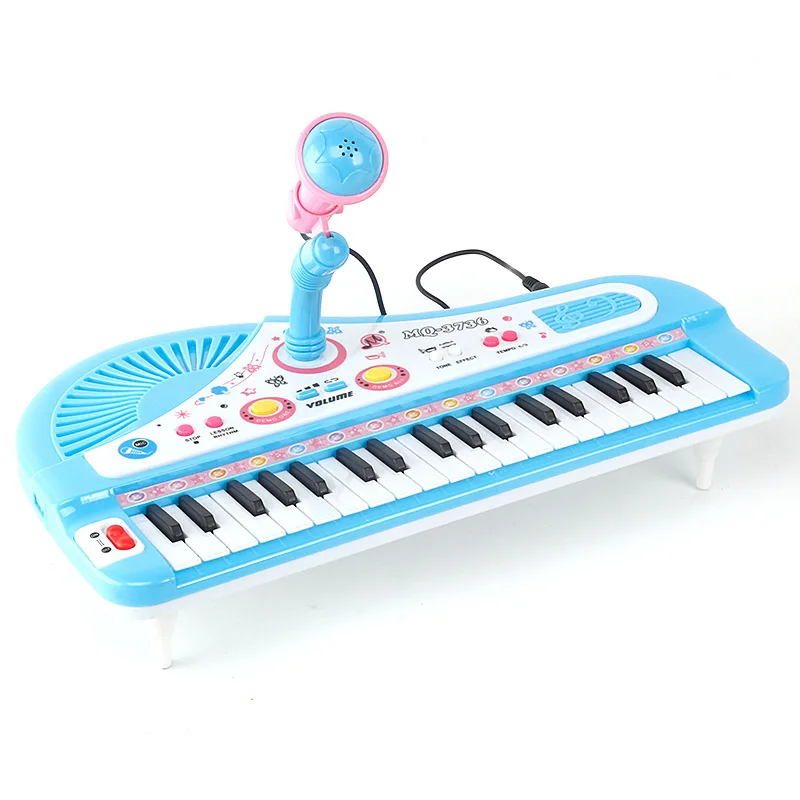 

Kids Piano 37 Key Kids Electronic Keyboard Piano Musical Toy With Microphone For Children's Toy Musical Instrument Baby Toys