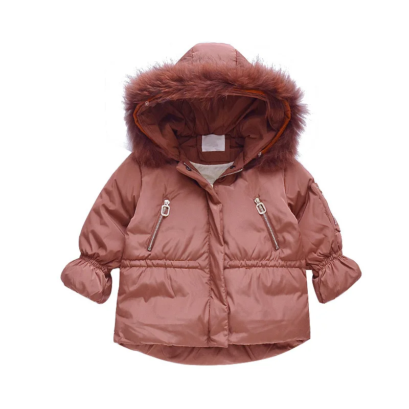 Одежда для маленьких девочек куртки больших зимнее пальто manteau fille roupas infantis menina