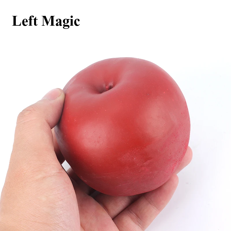 Резиновое искусственное яблоко из пустой руки имитация