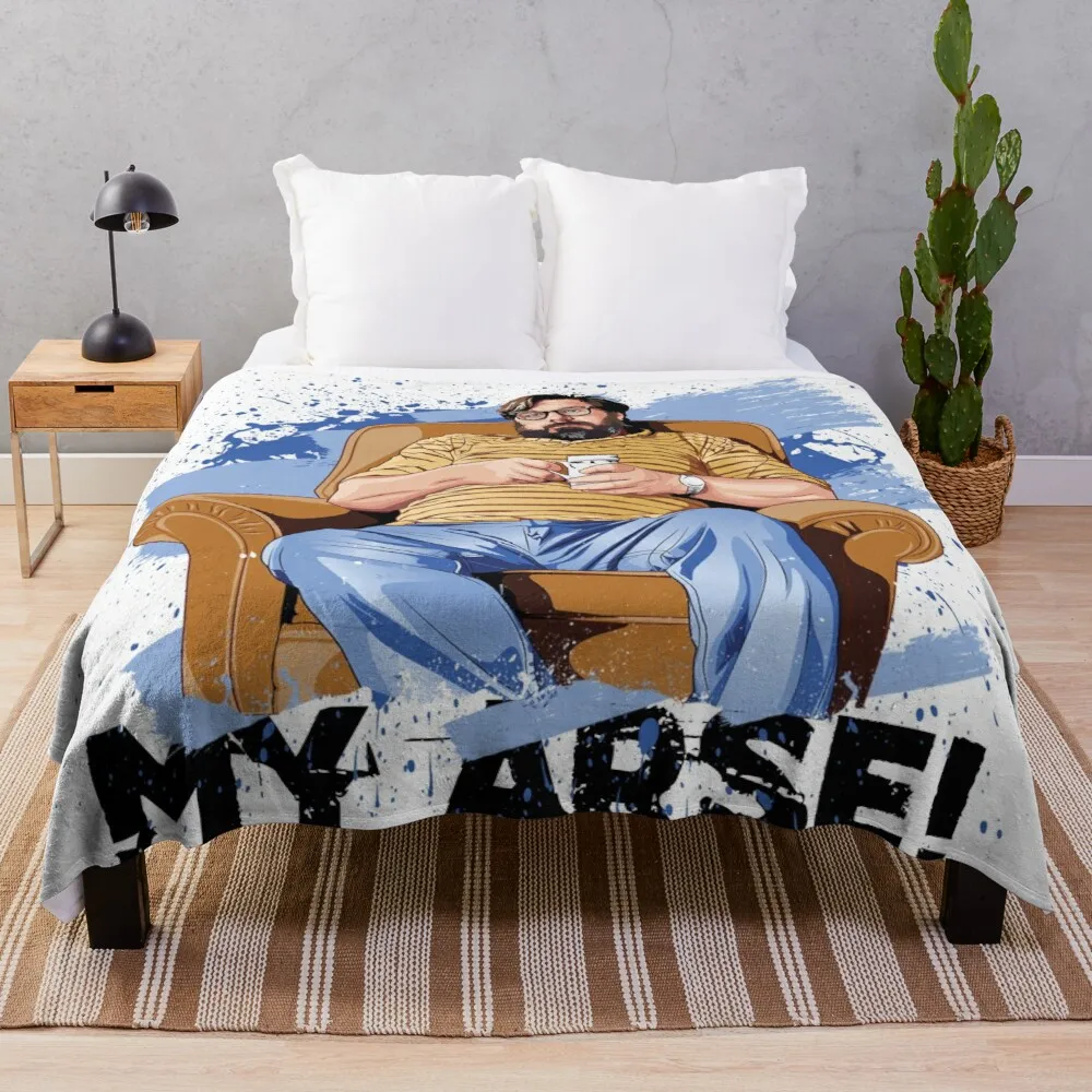 

Мягкое уютное легкое теплое одеяло Джим Ройл из микрофлиса для всей семьи, для гостиной/спальни