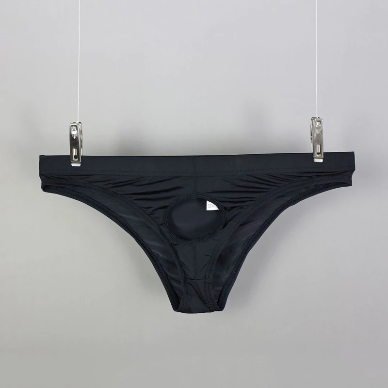 Мужские брифы Желтые гладкие трусы из вискозы| |