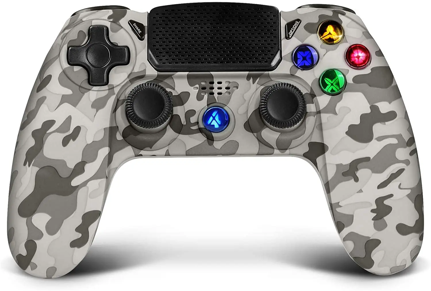 

Беспроводной контроллер для планшетов, STOGA Pro контроллер для Playstation 4/Pro/Slim, игровой контроллер с двойной вибрацией, 6-осевой гироскоп