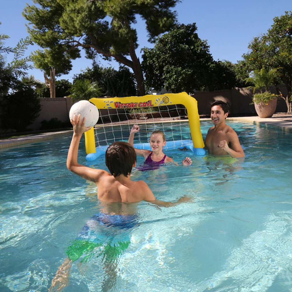

Summer Toys Inflatable Pool Party Float Volleyball Football Basketball Water Games Sports Interactive Inflatable Summer Toys New