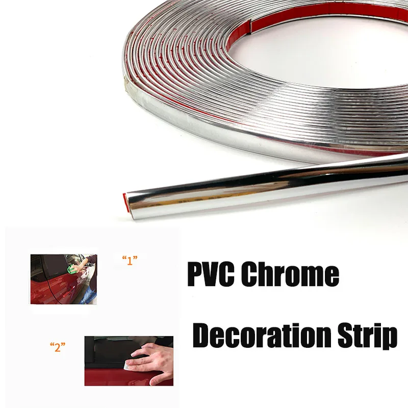 Стикер для автомобильного стайлинга хромированная лента Land Rover LR4 LR2 Evoque discovery 2 3 4