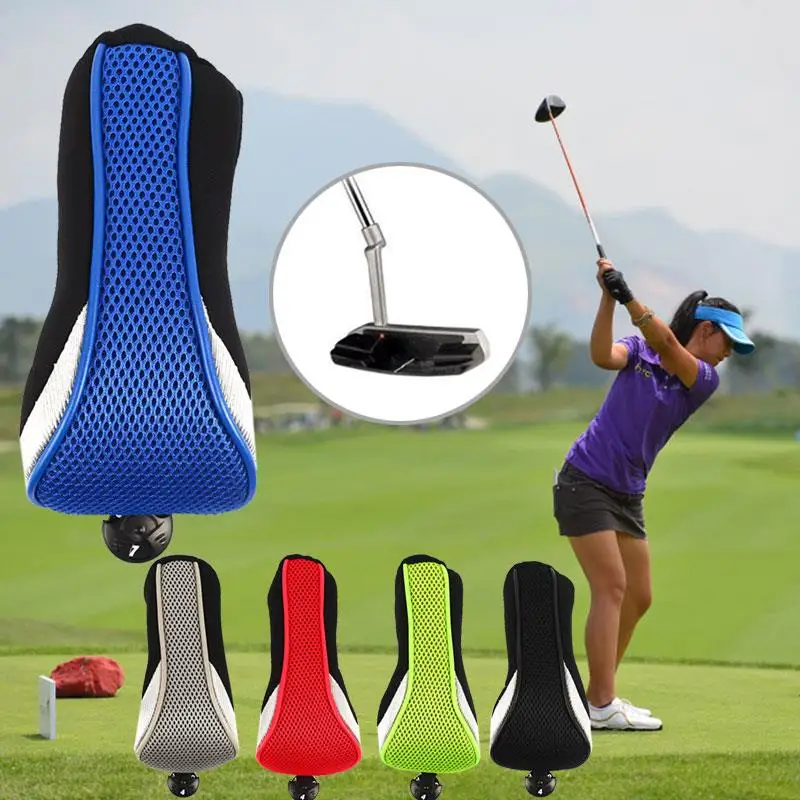 

Golf Club Protector Economic Convenient Breathable Mesh Storage Trave Organizi Golf Club Head Numbers Sport Golf Head Covers