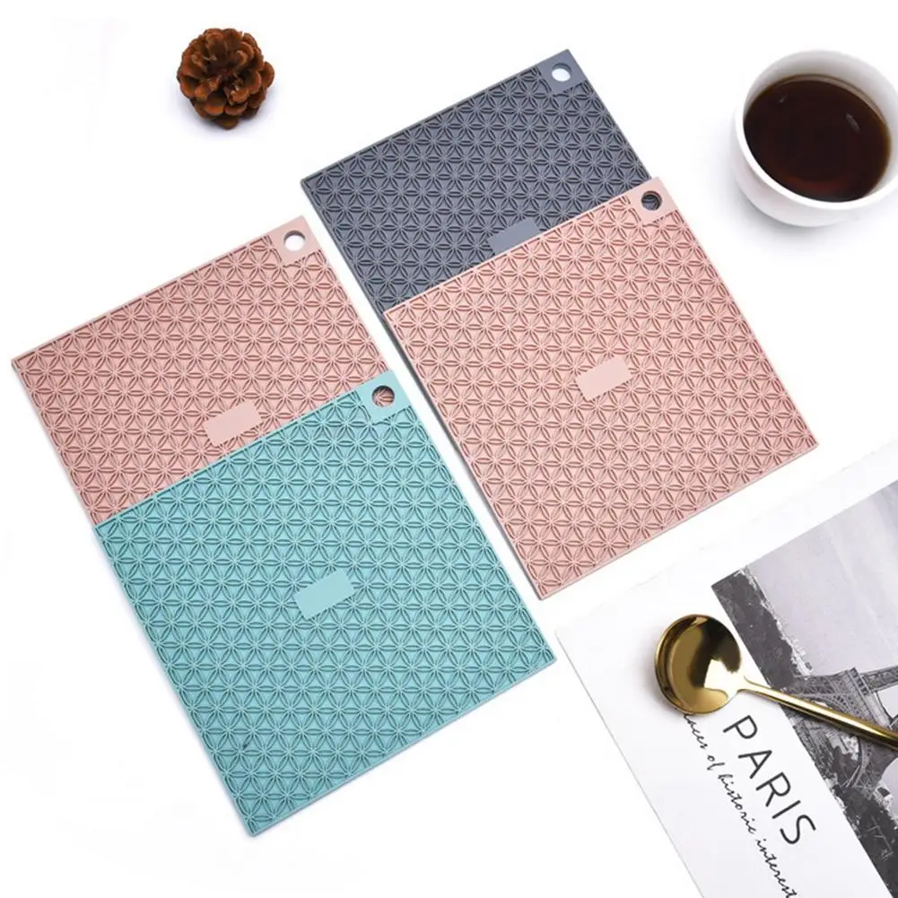 

Силиконовый термостойкий Коврик-держатель, Нескользящие подставки для горячих напитков, кофейных чашек, подставки для стола, инструмент, с...