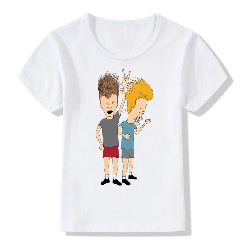 

Boys&Girls Print Beavis And Butthead Fashion T-shirt Children Summer Cartoon Casual Tops T shirt Kids Baby Clothes,ooo937