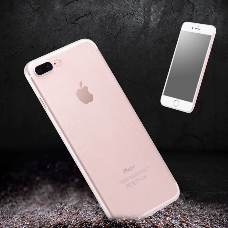 Матовый ультратонкий однотонный чехол для телефона Apple iPhone X XR XS Max 8 7 6 S Plus
