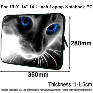 notebook protect housing shell bag for huawei acer lenovo asus zenpad 14 inch laptop case sleeve neoprene 13 9 14 1 notebook bag free global shipping