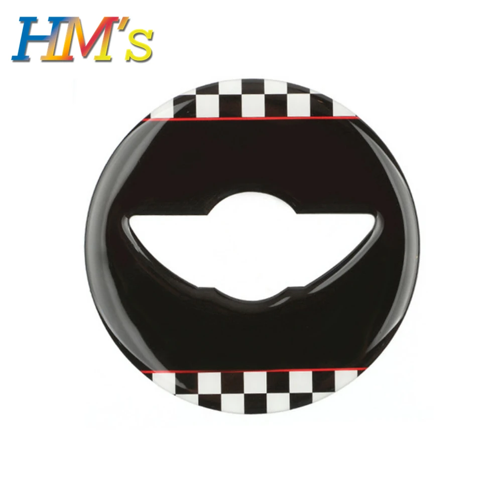 Double Checker Наклейки для рулевого колеса автомобиля для Mini Countryman F60 для Mini Clubman F54 аксессуары для укладки для Mini Cooper F56 F55 F57 - Название цвета: Double Checker